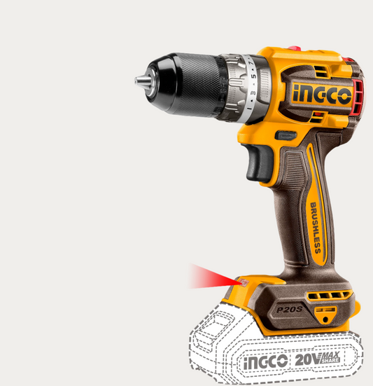 Ingco Cordless Impact Drill 20V 60nm