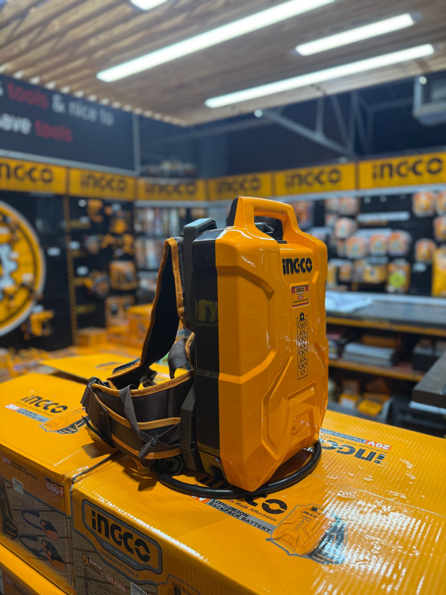 Ingco Battery Backpack 60A